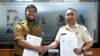 Bapenda Kota Makassar Melakukan Serah Terima Jabatan dari Pejabat Lama ke Pejabat Baru