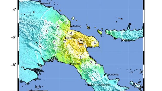 Ilustrasi Gempa.(F-INT)