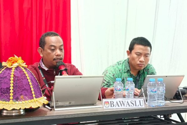 Rekapitulasi Penghitungan Suara di Maros Berjalan Sesuai Regulasi