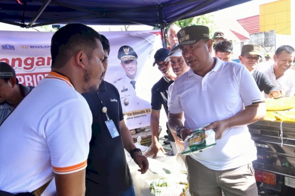 Gelar GPM di Bone, Pj Gubernur Sulsel Pastikan Stok Beras Aman Hingga Juni 2024