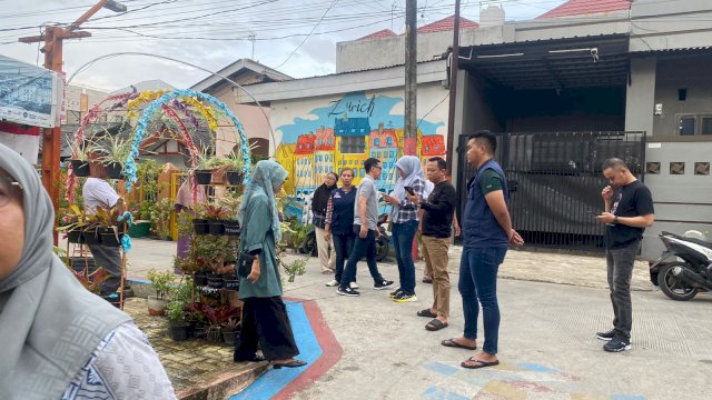 Alamsyah Bareng Kadiskominfo Cek Kesiapan Longwis Zurich Tamalanrea