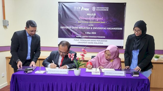 FK Unhas Bersama PPSP USM Jalin Kerjasama Bidang Pendidikan-Penelitian