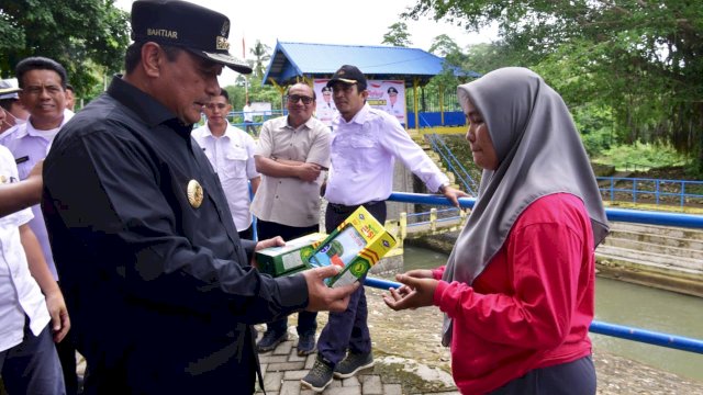 Hingga Hari Ini, Sudah 2,1 Juta Benih Ikan Air Tawar Ditebar di Bone