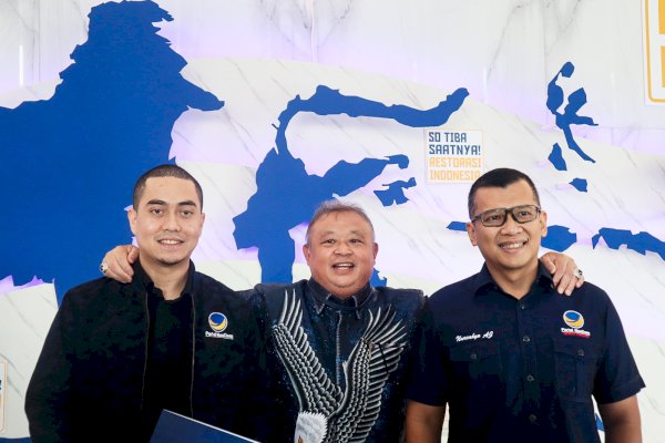 Wibi Andrino Resmi Menjadi Ketua DPW NasDem DKI Jakarta