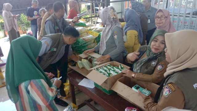 Gerakan Pangan Murah Pemkot Makassar.