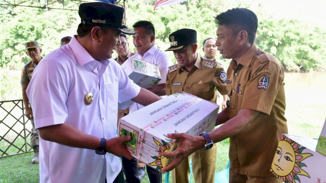 Pj Gubernur Sulsel, Bahtiar Baharuddin.