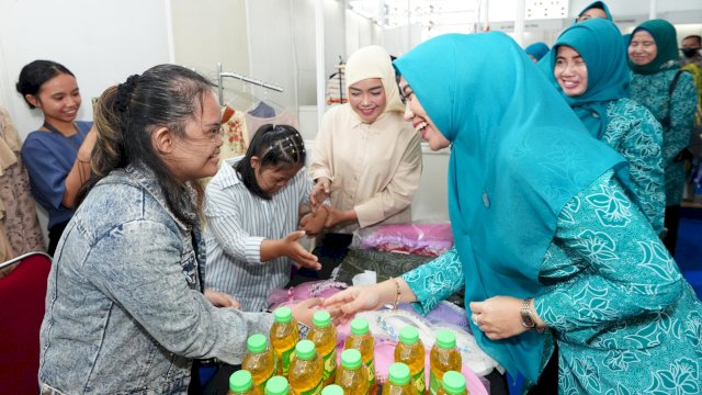 Penjabat Ketua TP PKK Sulsel, Sofha Marwah Bahtiar.