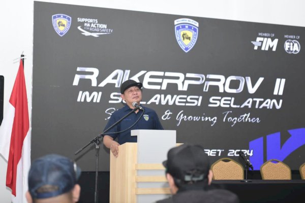 Dipimpin Langsung Rusdi Masse, Rakerprov IMI Sulsel Bahas Pembangunan Sirkuit hingga Agenda Event Otomotif Nasional 2024