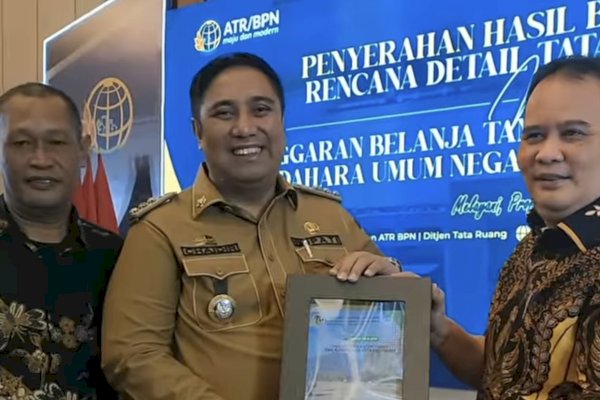 Bupati Maros Chaidir Syam Terima Bantuan Teknis Percepatan Penyusunan RDTR