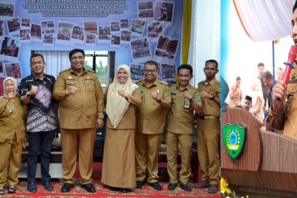 Pelaksanaan Musrenbang Kecamatan, Bupati Maros Bersama Wabup Sambangi 2 Kecamatan 