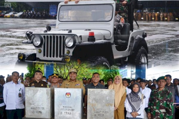 Apel Kesiapsiagaan Penangan Keamanan dan Kesehatan Pemilu 2024 di Maros