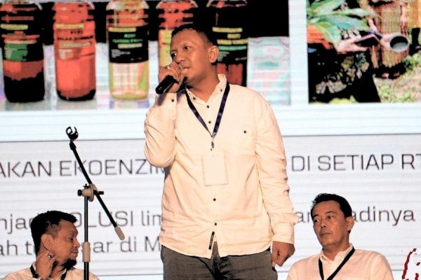 Dukung Makassar Low Carbon City, Camat Iqbal Gagas Gerakan Ekoenzim-Biopori di Setiap RT/RW