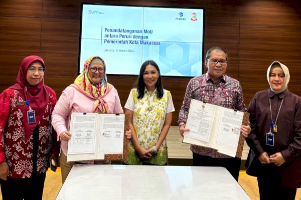 Pemkot Makassar dan Perum Peruri Teken MoU untuk Digitalisasi Layanan Pemerintahan