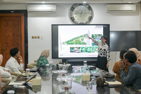 CSR Kalla Group Tawarkan Revitalisasi Taman Hasanuddin, Indira Yusuf Ismail Tekankan Fasilitas dan Sarana Edukasi