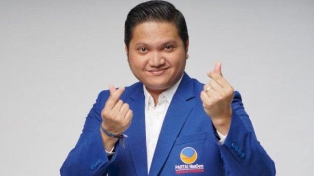 Ketua DPD NasDem Luwu, Andi Muhammad Arham Basmin. (Foto: Int).