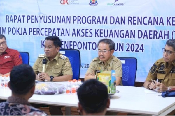 Dorong Literasi dan Inkluasi Keuangan Pelaku UMKM, Pj Bupati: Setidaknya Sejajar Makassar