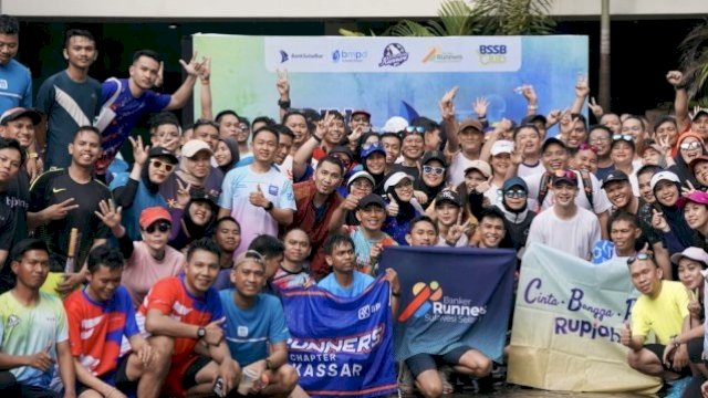 HUT Ke 63, Bank Sulselbar Gelar Runversary 6.3 KM: Faster And Higher