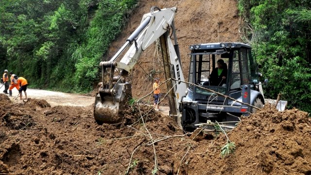 2 Turis Asing Tewas Tertimbun Longsor di Jatiluwih Tabanan.(F-INT)