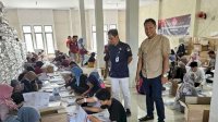 KPU Pangkep Temukan Ratusan Surat Suara Pilpres Rusak