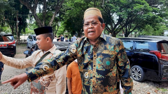 Sekretaris Tim Kerja Strategis (TKS) Prabowo Subianto-Gibran Rakabuming Raka, Idrus Marham (Foto: Musa)