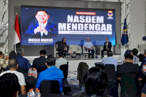 Sukses Digelar, NasDem Mendengar Kembali Hadir dengan Tema “Makassar Mencari Pemimpin”