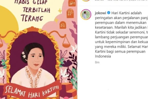 Jokowi: Jadikan Hari Kartini Jadi Lambang Perjuangan Perempuan