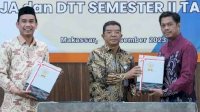 Ketua DPRD Bersama Pj Sekda Kota Makassar Terima LHPK Semester II Tahun 2023 dari BPK