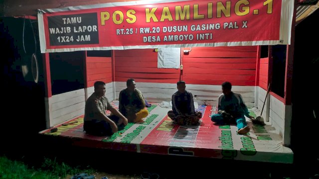 Ilustrasi Pos Kamling.(F-INT)