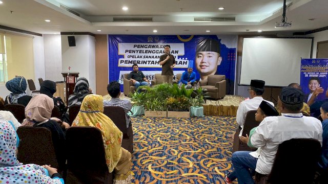 Anggota DPRD Sulsel Andre Prasetyo Tanta Gelar Pengawasan Pelaksanaan APBD Sulsel.