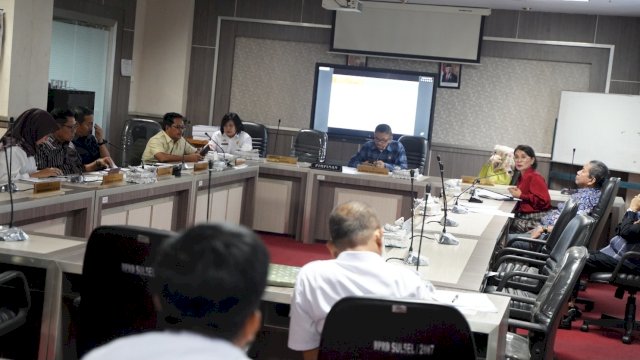 Pansus DPRD Sulsel Menggelar Ekspose Ranperda.