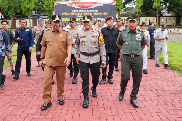 Operasi Ketupat 2024 Libatkan 4.561 Personil, Pj Gubernur Bahtiar Ingatkan Petugas Jaga Kesehatan