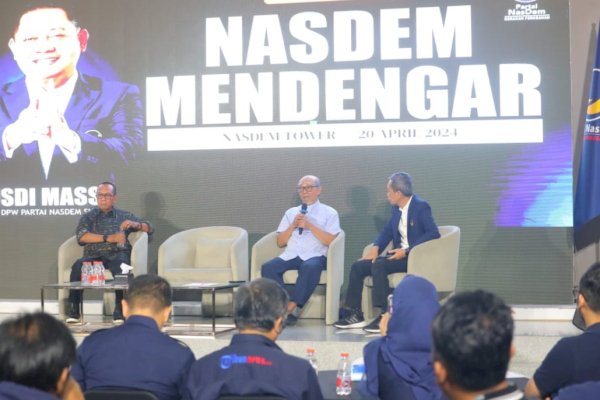 NasDem Mendengar, Prof Madjid Sallatu: Cari Orang yang Punya Visi Pemerintahan