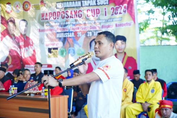 Ahmad Susanto Buka Kejuaraan Pencak Silat Tapak Suci Putra Muhammadiyah Kapoposan Cup 1