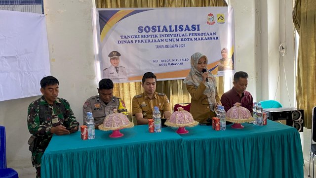 Dinas PU Makassar Menggelar Sosialisasi di Masyarakat.