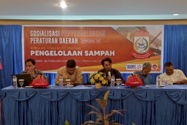 Sosialisasikan Perda Pengelolaan Sampah, Sekretariat DPRD Makassar Imbau Warga Bijak Kelola Sampah