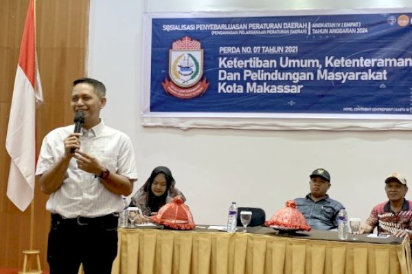 Supratman Ajak Warga Makassar dan Pemerintah Kompak Jaga Ketertiban Umum