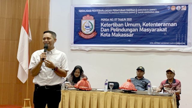 Supratman Ajak Warga Makassar dan Pemerintah Kompak Jaga Ketertiban Umum