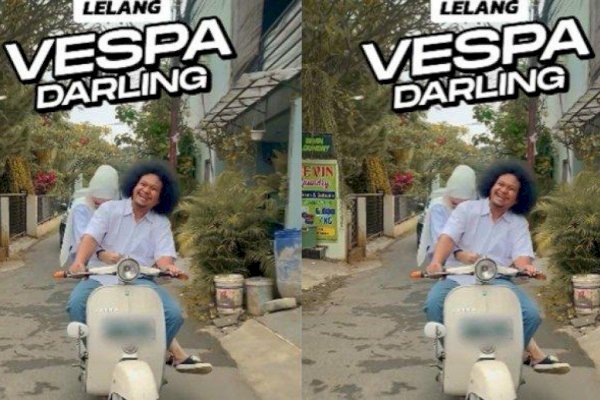 Masya Allah! Vespa Kesayangan Babe Cabita Dilelang, Hasilnya buat Pembangunan Masjid