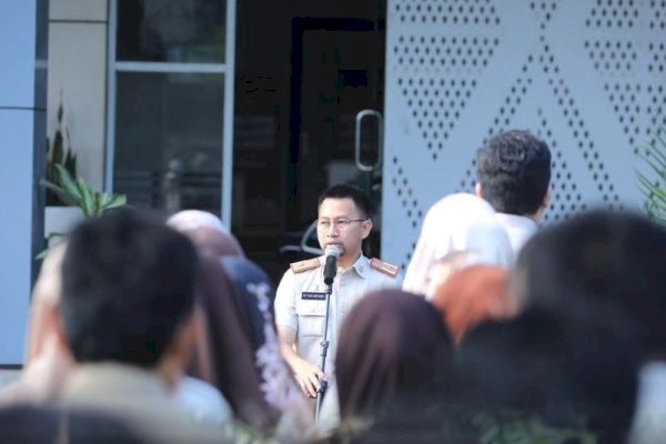 Apel Pagi Pasca Libur Lebaran, Fuad Arfandi Ingatkan Optimalisasi Kerja Demi PAD Rp 1,9 Triliun