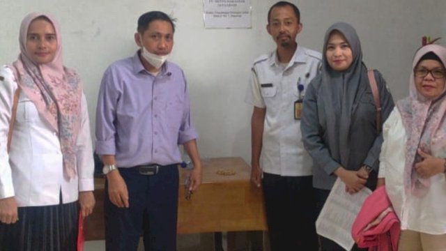 Tim Trade Ranger Disperindag Makassar Lakukan Pembinaan dan Pendataan Pelaku Usaha Ekspor.