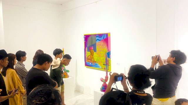 Seniman Muda Iswan Bintang asal Makassar Tampil Memukau di Serupa 23 "ROEDJAKAN" DIY.