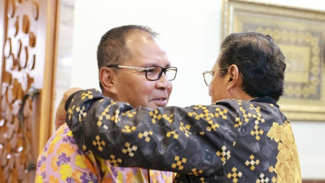 Danny Pomanto Sambut Silaturahmi Wakil Ketua MPR RI Fadel Muhammad.(F-Humas)