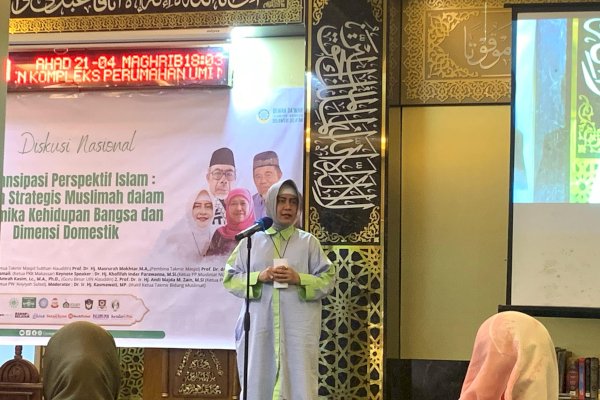 Peringati Hari Kartini, Ketua TP PKK Kota Makassar Buka Diskusi Nasional DDII Sulsel