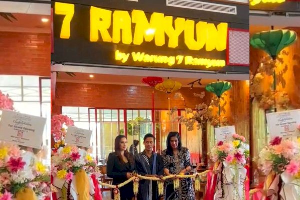 Ketua Umum Hipmi Womenprenuer Sulsel Irma Trisnawati Bersama Ari Jalante Hadirkan Restoran 7 Ramyun di Phinisi Point