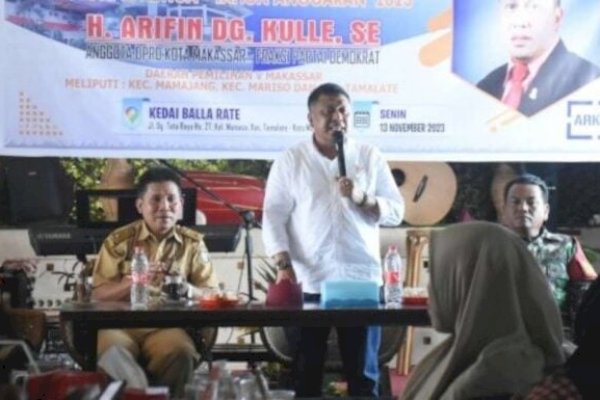 Anggota DPRD Arifin Kulle Kawal Aspirasi Warga Jalan Dahlia Hingga Terealisasi