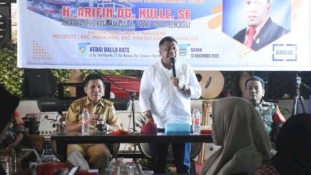 Anggota DPRD Arifin Kulle Kawal Aspirasi Warga Jalan Dahlia Hingga Terealisasi