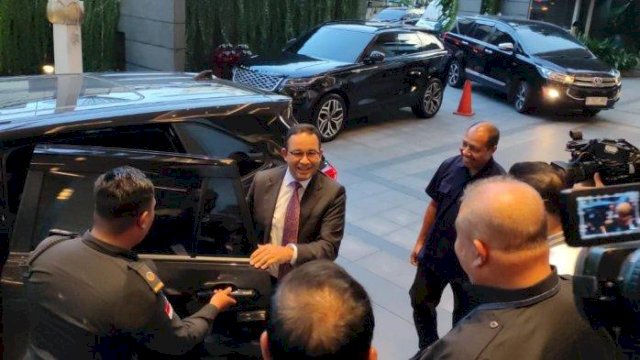 Anies ke Markas NasDem Temui Surya Paloh.(F-INT)