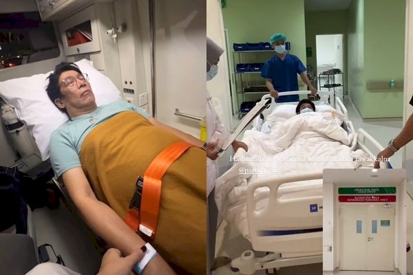 Kronologi Parto Patrio Dilarikan ke RS Pakai Ambulans hingga Operasi