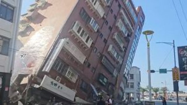 Gempa Taiwan.(F-INT)