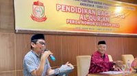 Sosialisasi Perda, Muchlis Misbah Ajak Warga Galakkan Pendidikan Baca Tulis Al-Qur&rsquo;an